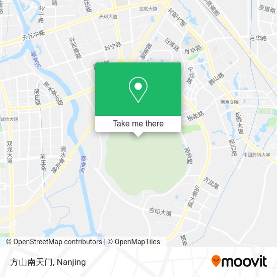 方山南天门 map