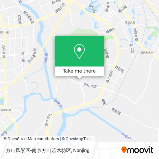 方山风景区-南京方山艺术坊区 map