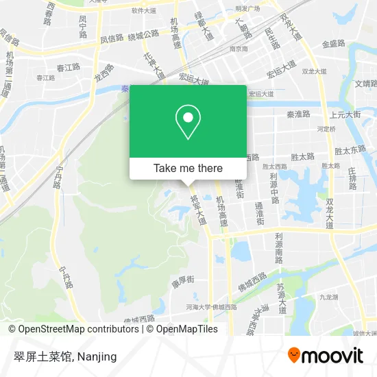 翠屏土菜馆 map