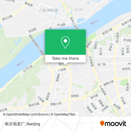 南京电瓷厂 map
