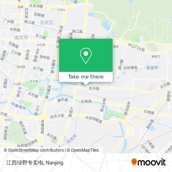 江西绿野专卖电 map