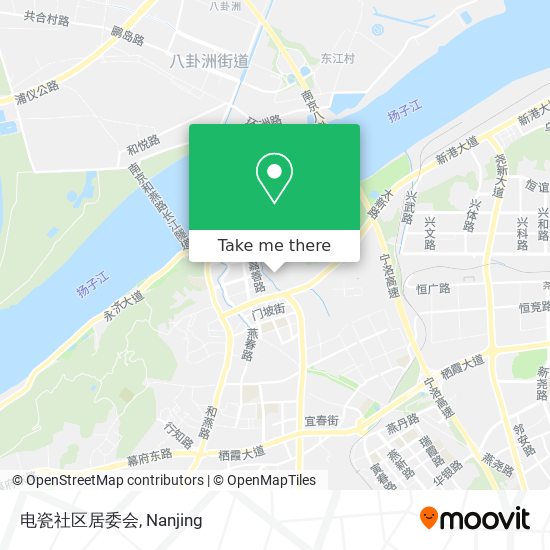 电瓷社区居委会 map