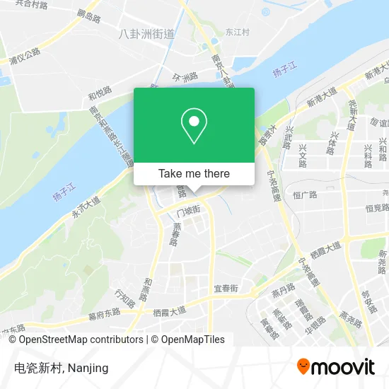 电瓷新村 map