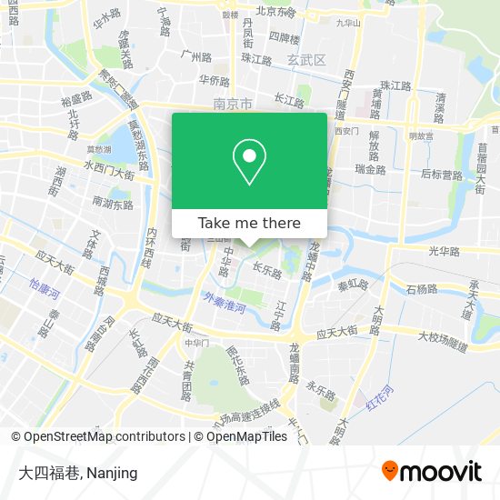 大四福巷 map