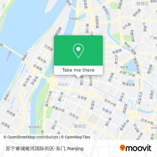 苏宁睿城银河国际街区-东门 map