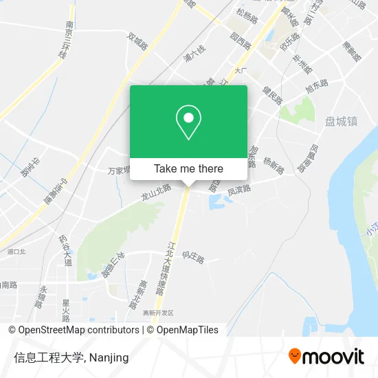 信息工程大学 map