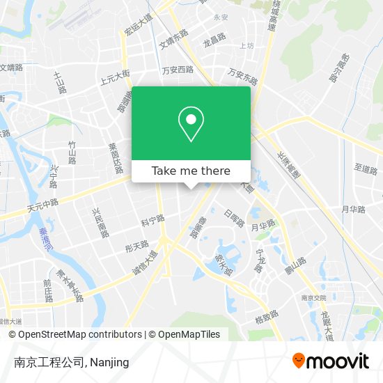 南京工程公司 map
