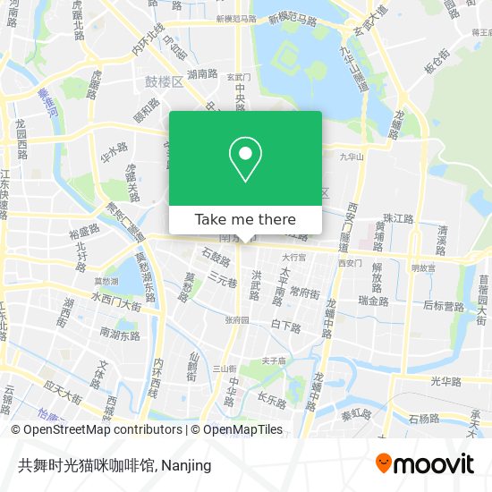 共舞时光猫咪咖啡馆 map