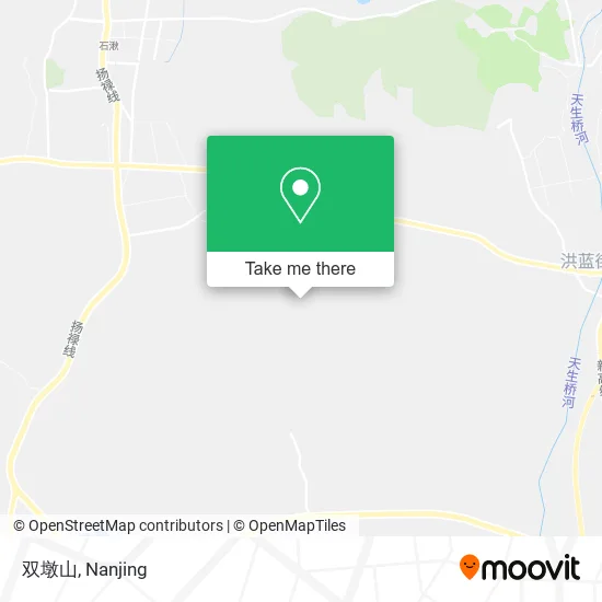 双墩山 map