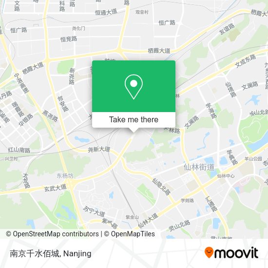 南京千水佰城 map