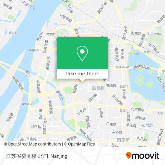 江苏省委党校-北门 map