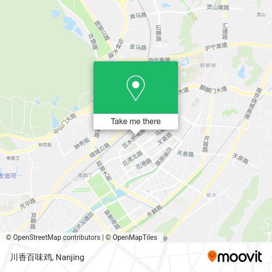 川香百味鸡 map