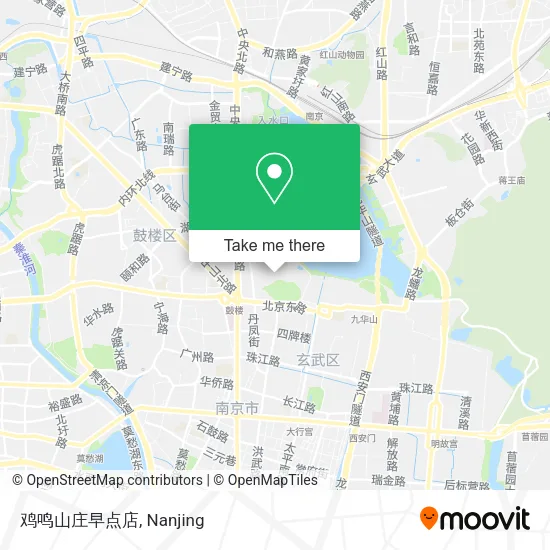 鸡鸣山庄早点店 map