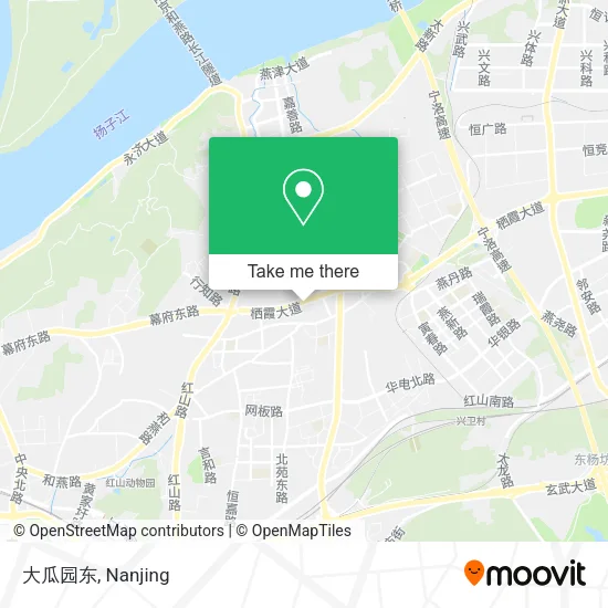 大瓜园东 map