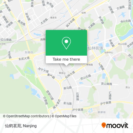 仙鹤茗苑 map