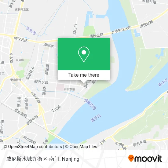 威尼斯水城九街区-南门 map