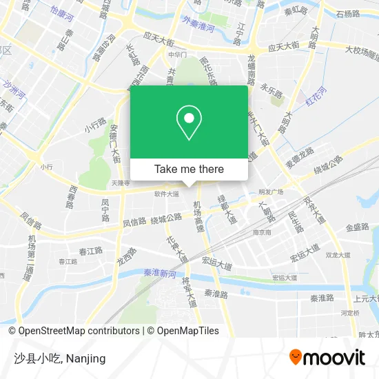 沙县小吃 map