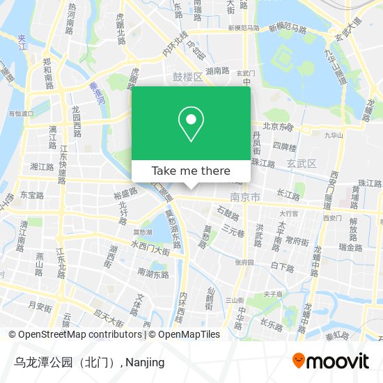 乌龙潭公园（北门） map