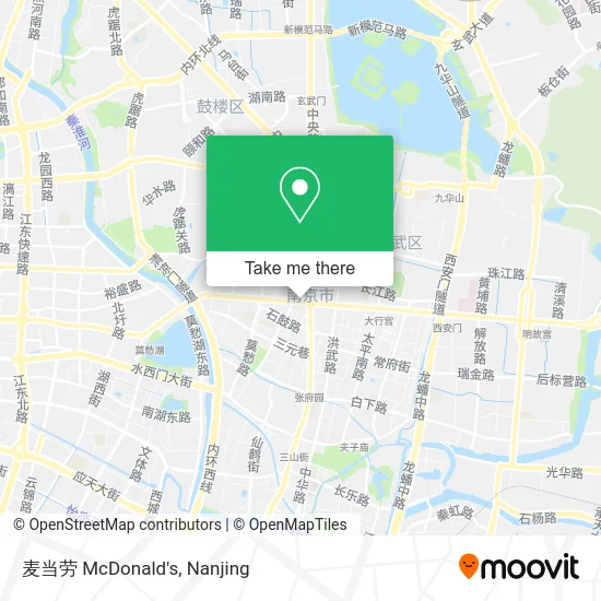 麦当劳 McDonald's map