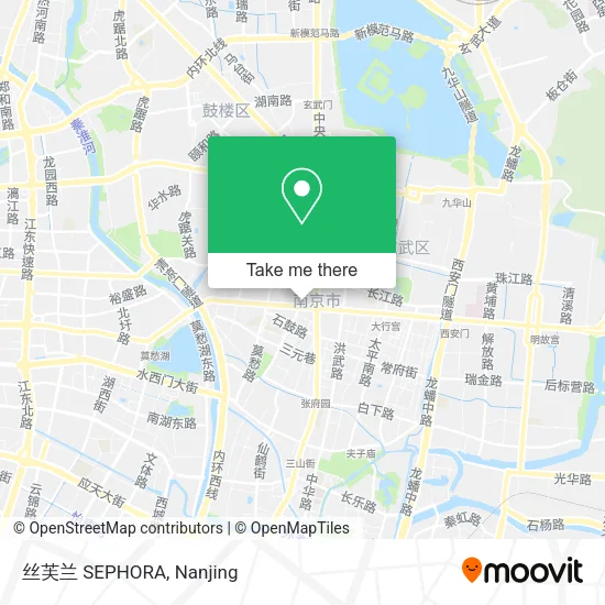 丝芙兰 SEPHORA map