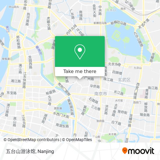 五台山游泳馆 map