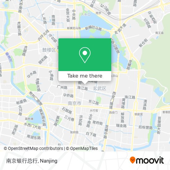 南京银行总行 map