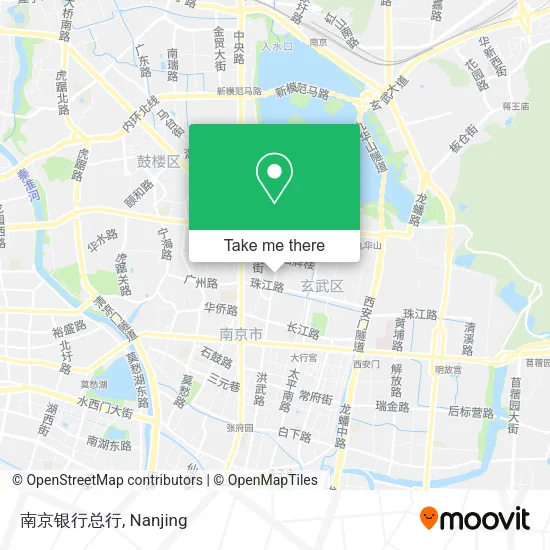 南京银行总行 map