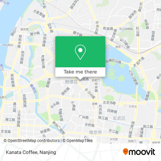 Kanata Coffee map