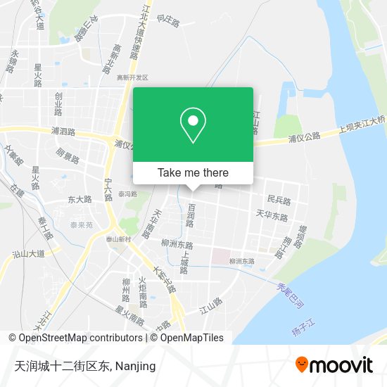 天润城十二街区东 map