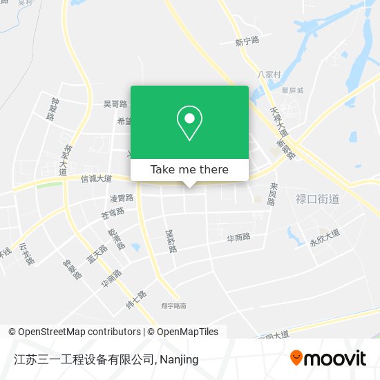江苏三一工程设备有限公司 map