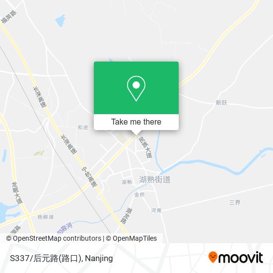 S337/后元路(路口) map