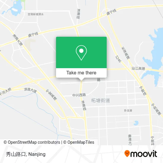 秀山路口 map