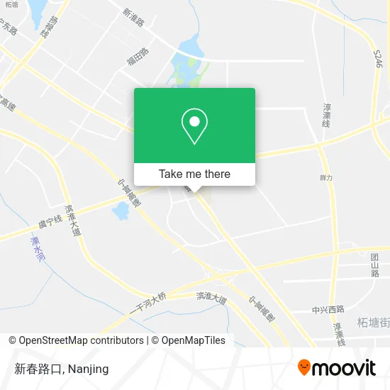 新春路口 map
