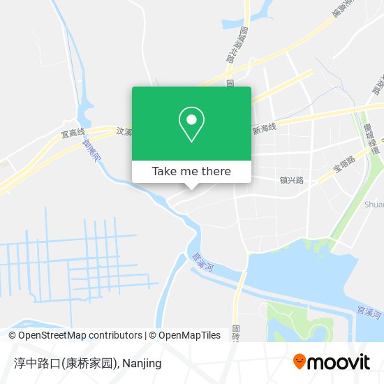 淳中路口(康桥家园) map