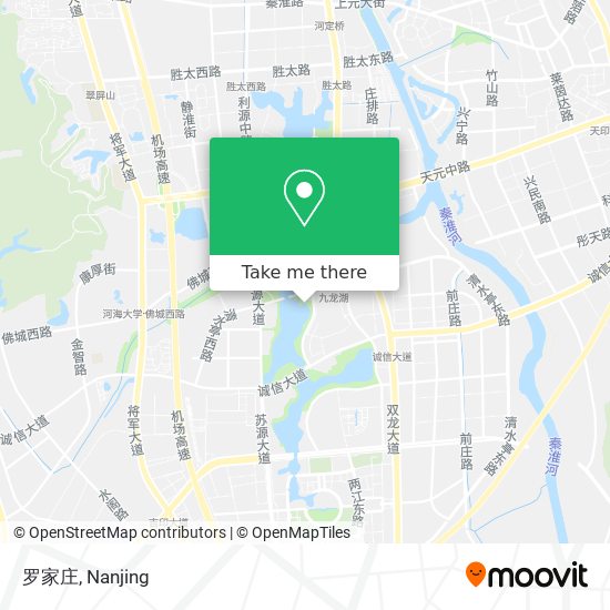 罗家庄 map