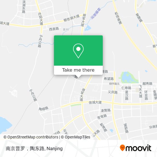 南京普罗，陶东路 map