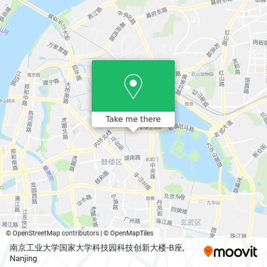 南京工业大学国家大学科技园科技创新大楼-B座 map