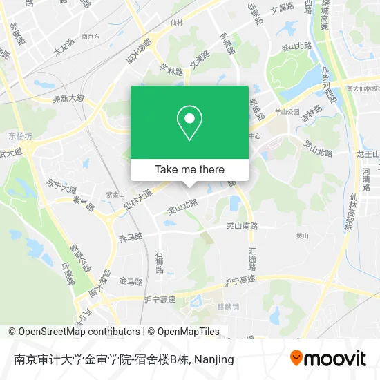 南京审计大学金审学院-宿舍楼B栋 map