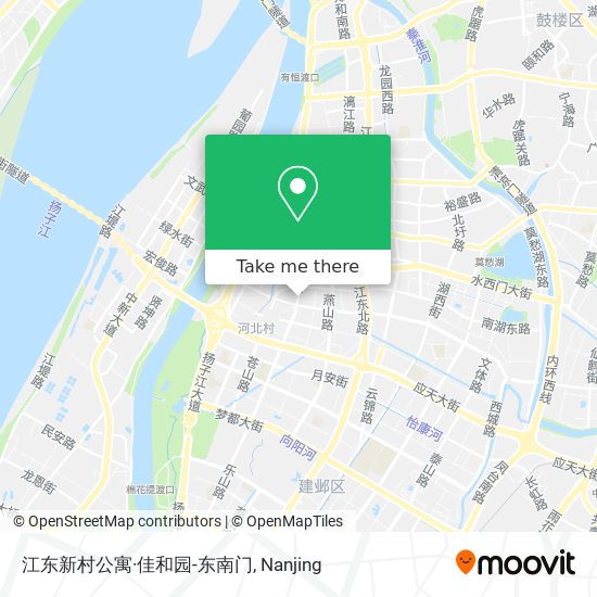 江东新村公寓·佳和园-东南门 map