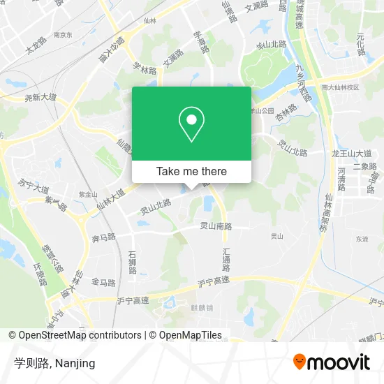 学则路 map