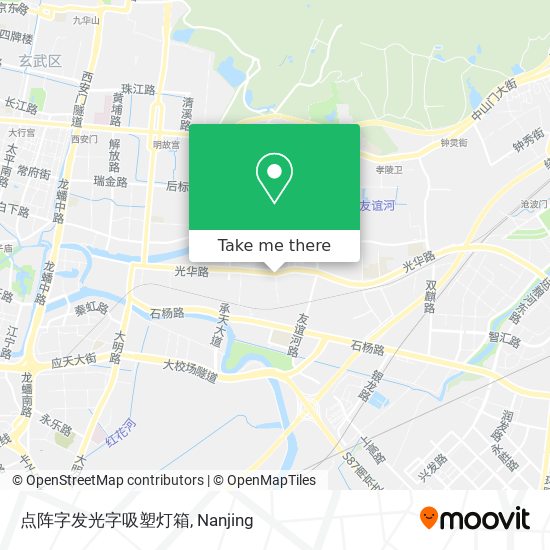 点阵字发光字吸塑灯箱 map