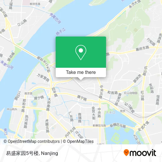 易盛家园5号楼 map