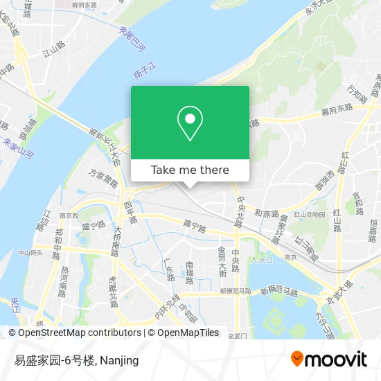 易盛家园-6号楼 map