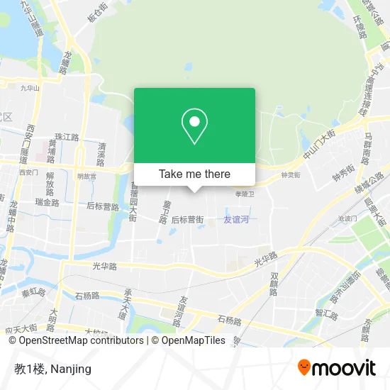 教1楼 map