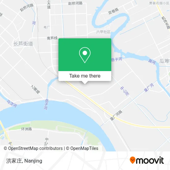 洪家庄 map
