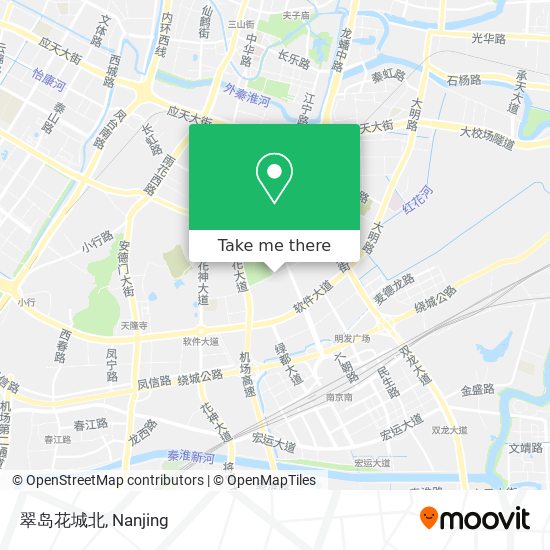 翠岛花城北 map