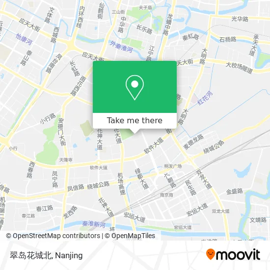 翠岛花城北 map
