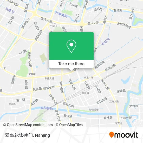翠岛花城-南门 map