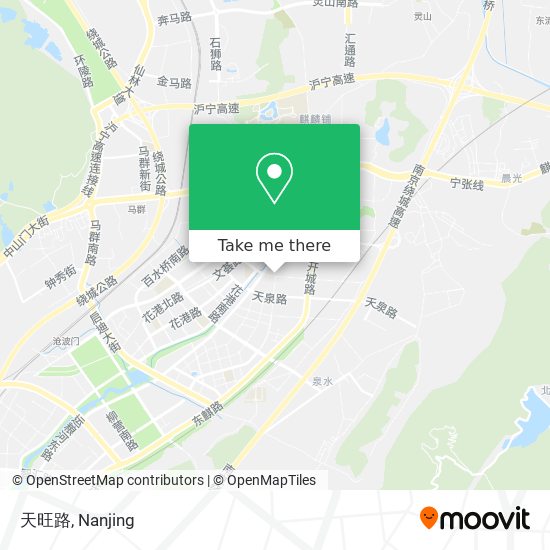天旺路 map