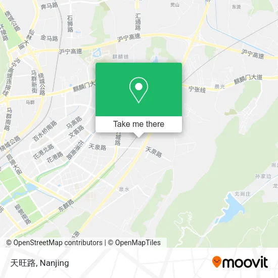 天旺路 map